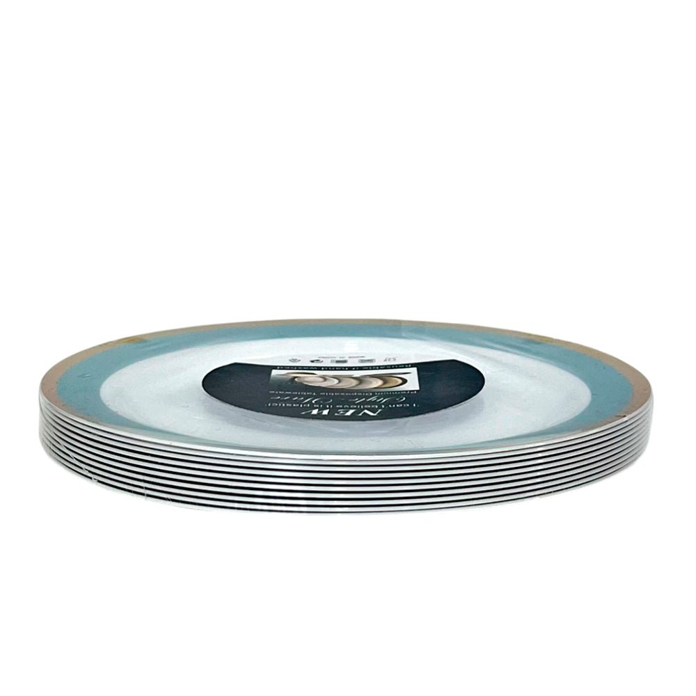Platos Plástico de 7" Home Elegance / 10 Piezas / Celeste - Home Elegance - Titan.com.pa - 2100000356591