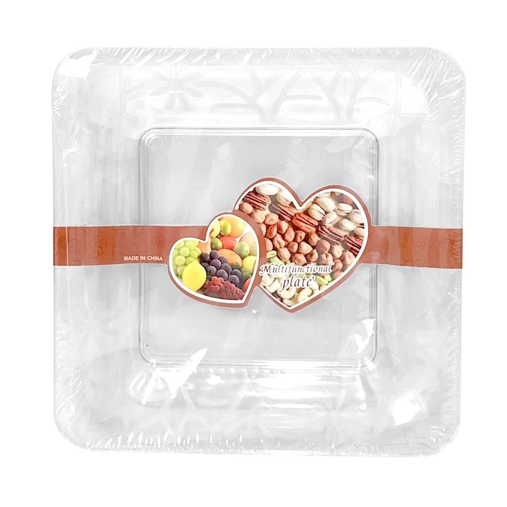 Platos Reutilizables Home Elegance - 8plg - Set 2 Piezas - Home Elegance
