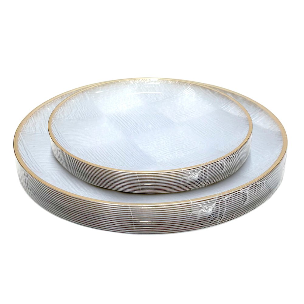 Platos Reutilizables Lillian / 32 Piezas / Clear - Lillian - Titan.com.pa - 763615353854