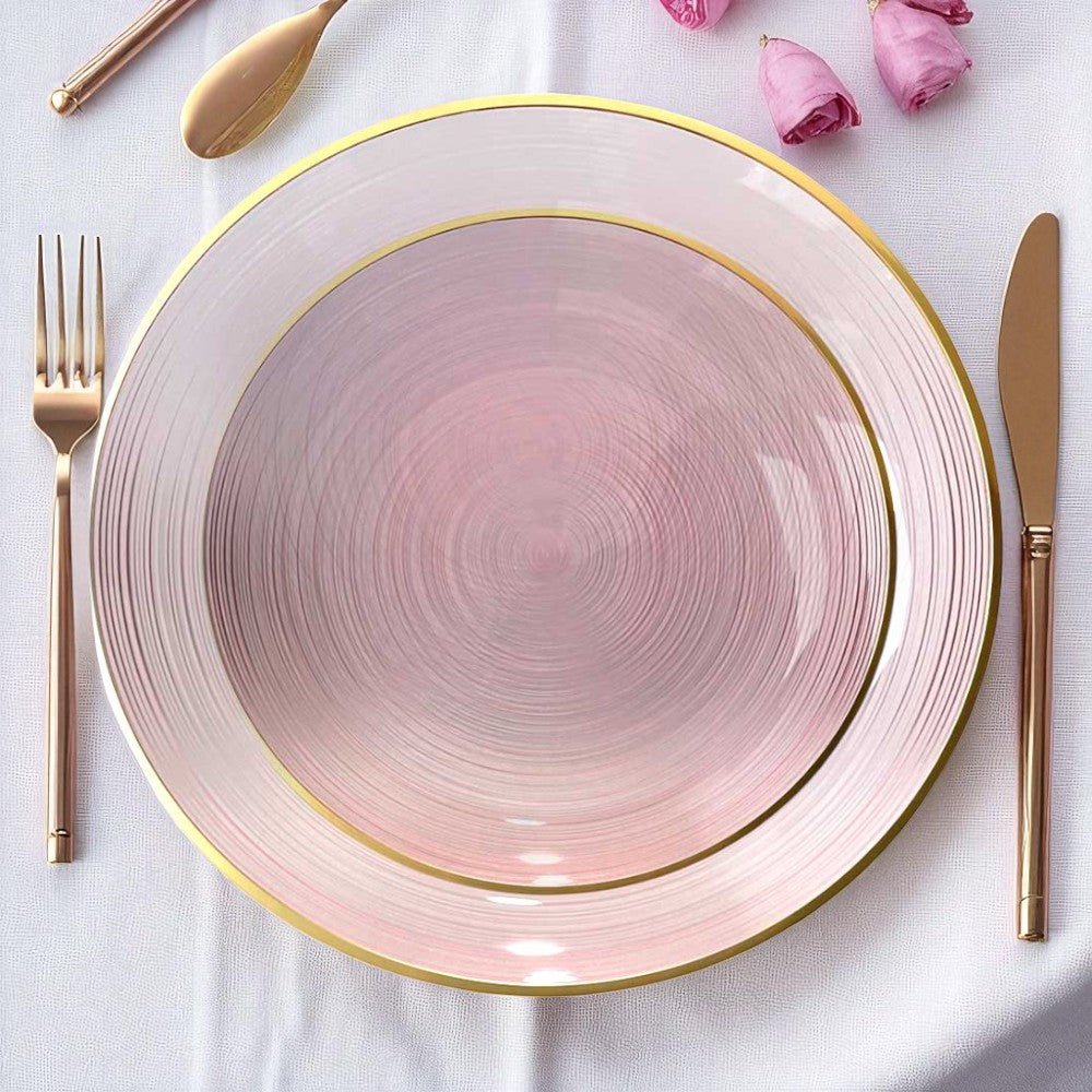 Platos Reutilizables Lillian / 32 Piezas / Rose - Gold - Lillian - Titan.com.pa - 2150110572800