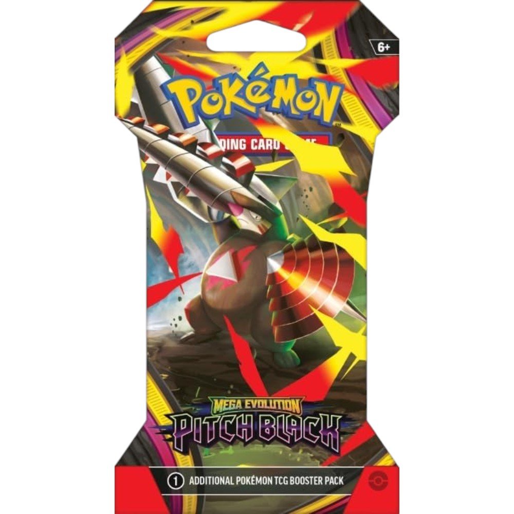 Pokémon ME05 Mega Evol Pitch Black / Sleeved Booster - Pokemon - Titan.com.pa - 196214142756