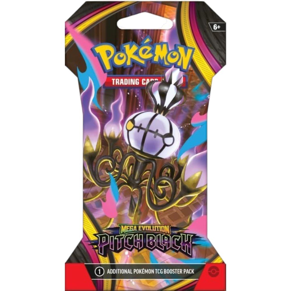 Pokémon ME05 Mega Evol Pitch Black / Sleeved Booster - Pokemon - Titan.com.pa - 196214142756