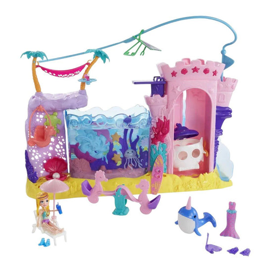 Polly Pocket Mega Aventura de Sirenas / Mattel - Polly Pocket - Titan.com.pa - 887961962659