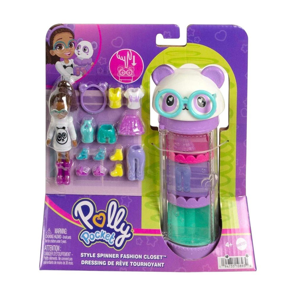 Polly Pocket Style Spinner Fashion Closet / Juego de Accesorios - Surtido - Polly Pocket - Titan.com.pa - 194735108695