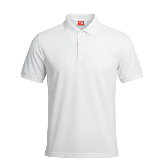 Polo Escolar Imagen School Blanco / Dry Fit / T-12