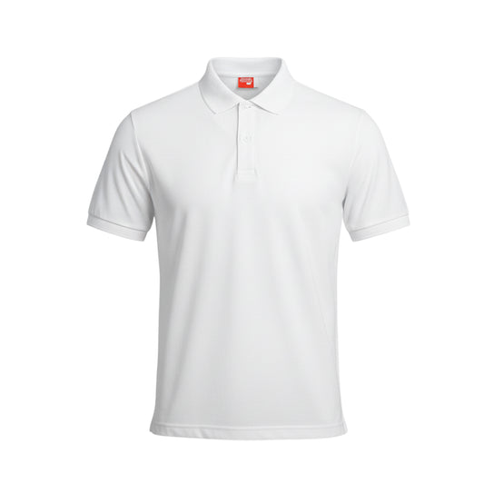 Polo Escolar Imagen School Blanco / Dry Fit / T-8