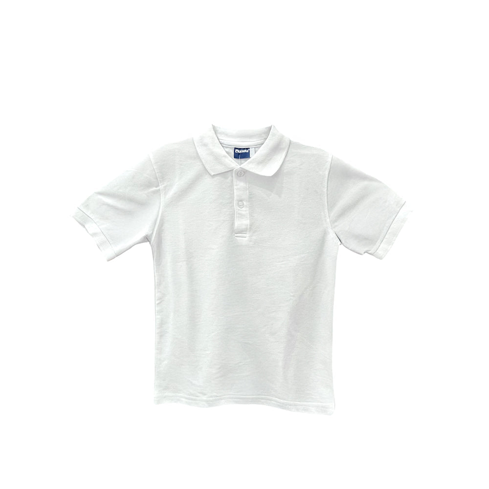 Polo Escolar Durable - Blanco / T - 2 - Durable - Titan.com.pa - 2100001394738