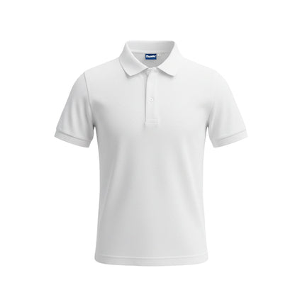 Polo Escolar Durable - Blanco / T - 8 - Durable - Titan.com.pa - 2100001060350