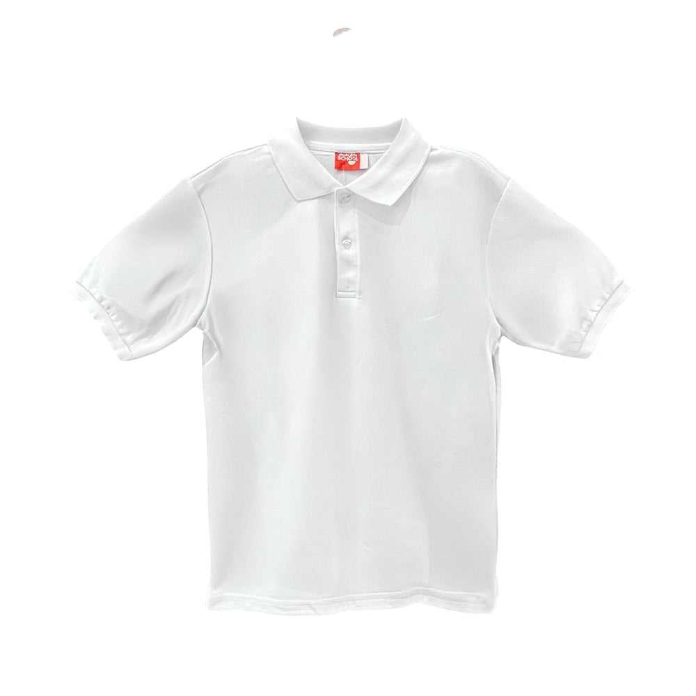 Polo Escolar Imagen School Blanco / Dry Fit / T - 8 - Imagen School - Titan.com.pa - 2100000618965