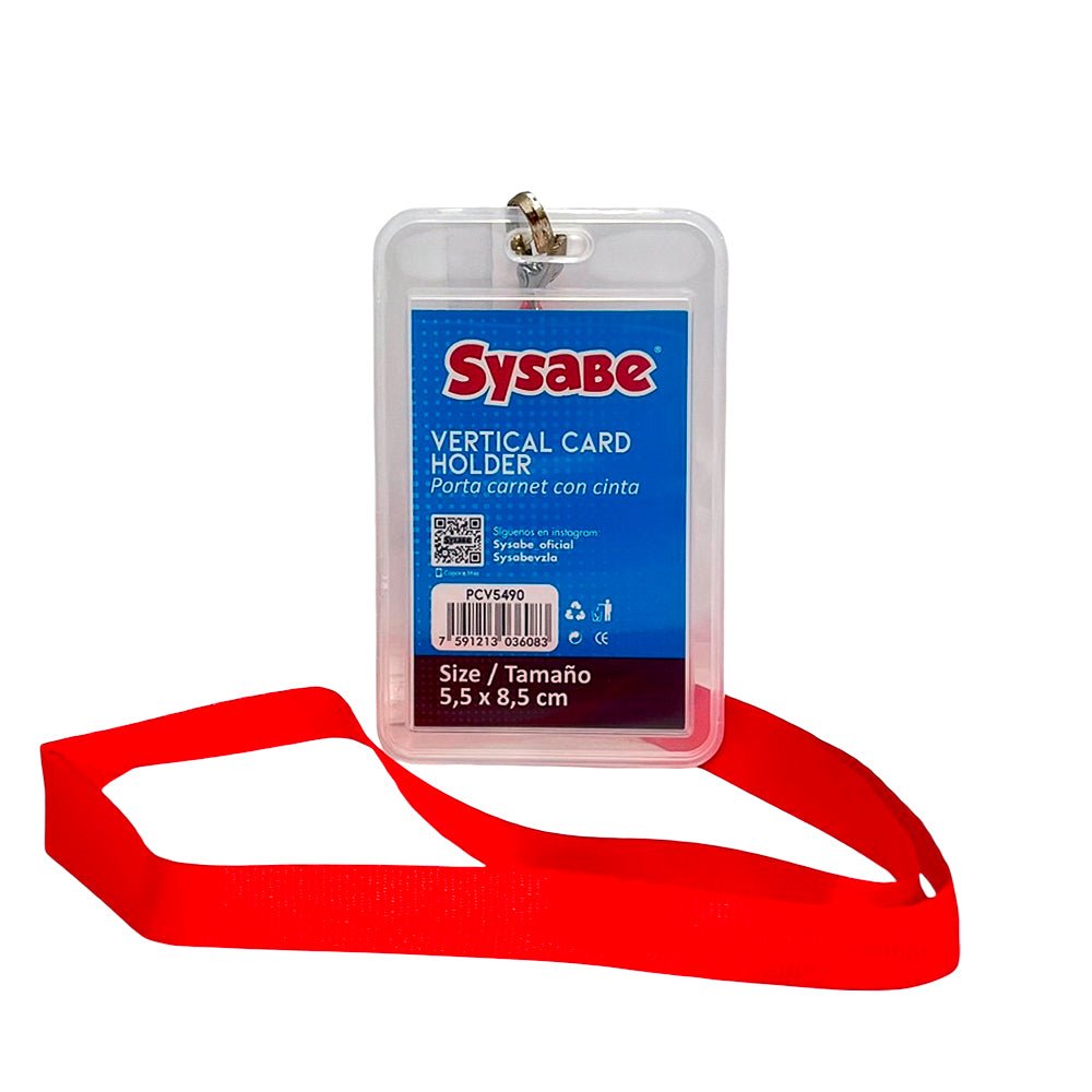 Porta Carnet Plástico Sysabe - Sysabe - Titan.com.pa - 7591213036083