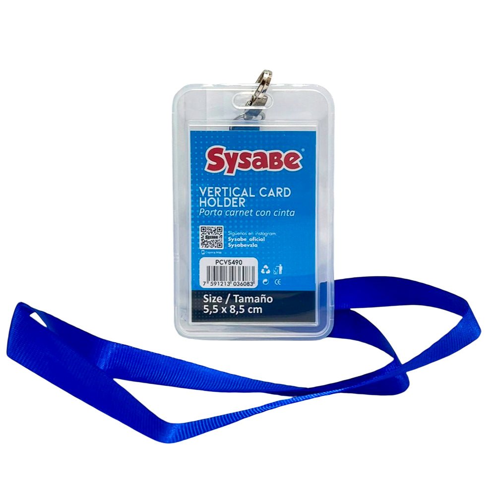 Porta Carnet Plástico Sysabe - Sysabe - Titan.com.pa - 7591213036083