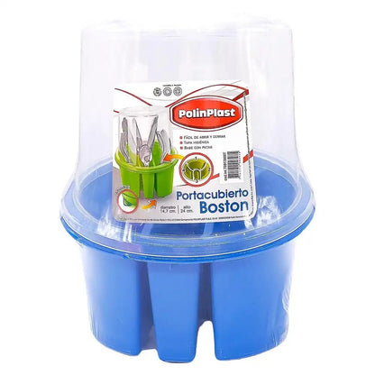 Porta Cubiertos Polinplast Plástico - Surtido - Polinplast - Titan.com.pa - 7751772003975