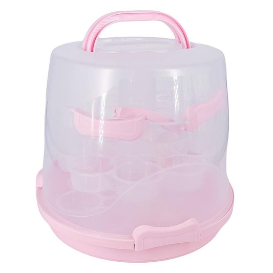 Porta CupCake Home Elegance de Plástico - Surtido