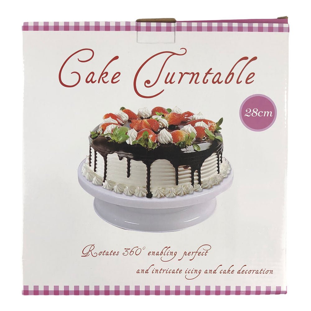 Porta Dulce Daily Usa Base Giratoria de Plástico 28 cm
