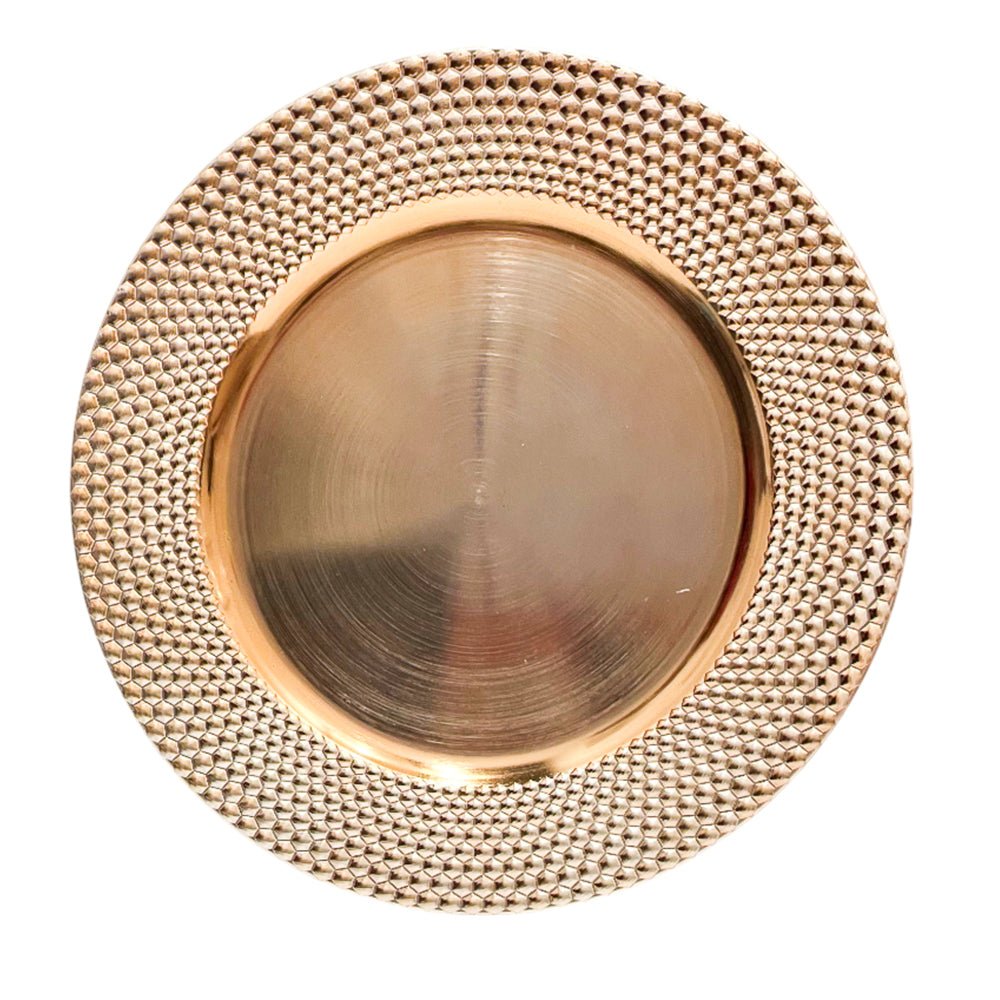 Porta Plato 30 cm Rose / Montefiori Christmas - Montefiori Christmas - Titan.com.pa - 7453121087123