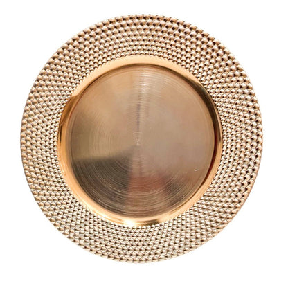 Porta Plato 30 cm Rose / Montefiori Christmas - Montefiori Christmas - Titan.com.pa - 7453121087123