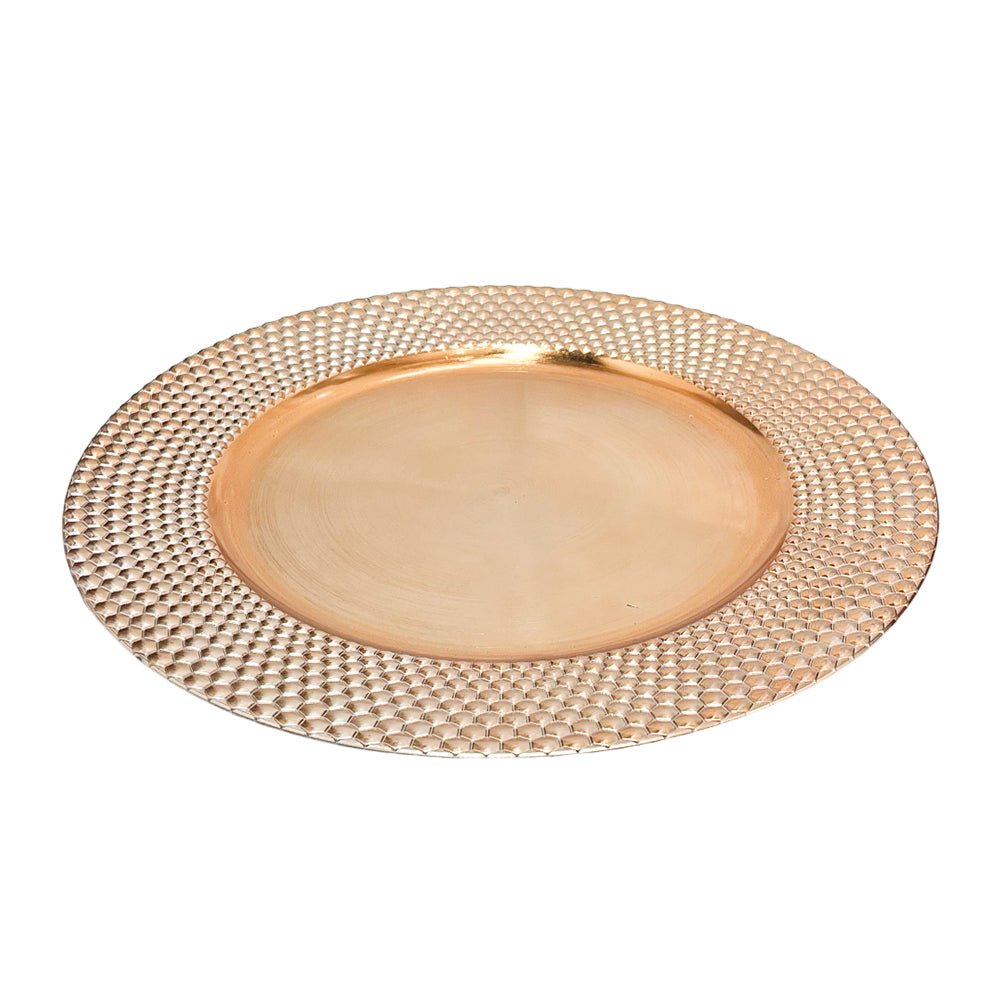 Porta Plato 30 cm Rose / Montefiori Christmas - Montefiori Christmas - Titan.com.pa - 7453121087123
