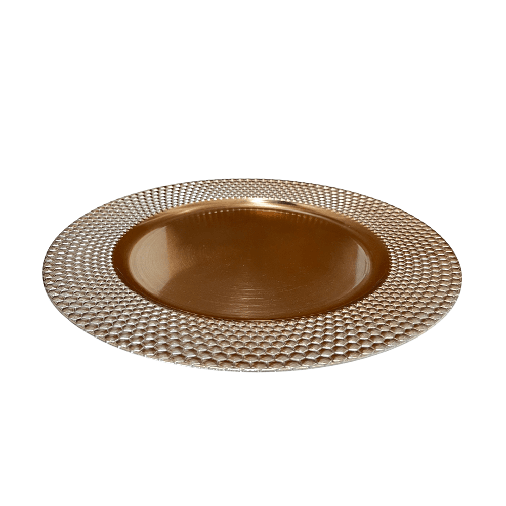 Porta Plato 30 cm Rose / Montefiori Christmas - Montefiori Christmas - Titan.com.pa - 7453121087123