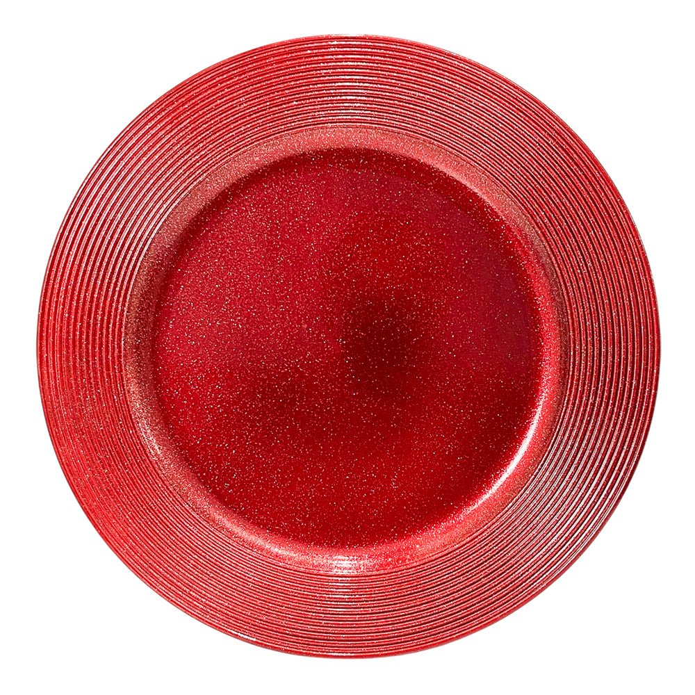 Porta Plato Navideño Decorativo 33 cm / Red / Miro Christmas - Miro Christmas - Titan.com.pa - 7450206312828