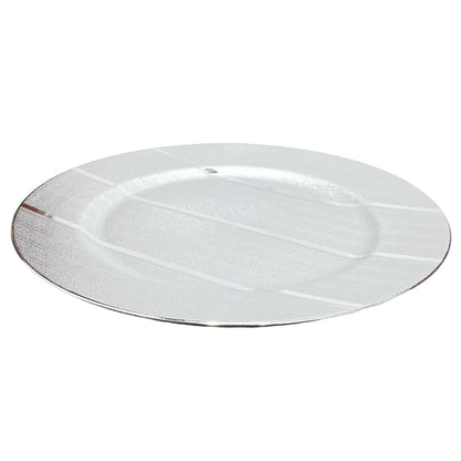 Porta Plato Navideño Decorativo / Silver 33 cm / Miro Christmas - Miro Christmas - Titan.com.pa - 7450206300214