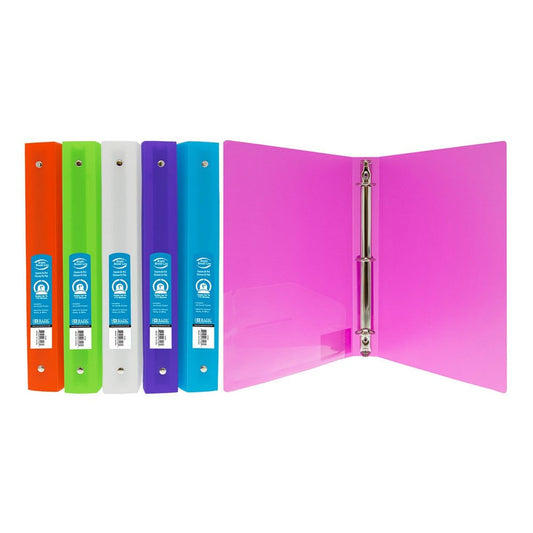 Portafolio Bazic Plástico con Bolsillo - Surtido