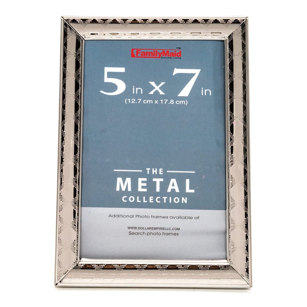 Portarretrato 5" x 7" Family Maid Marco Metal
