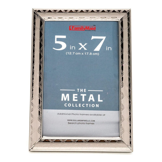 Portarretrato 5" x 7" Family Maid Marco Metal