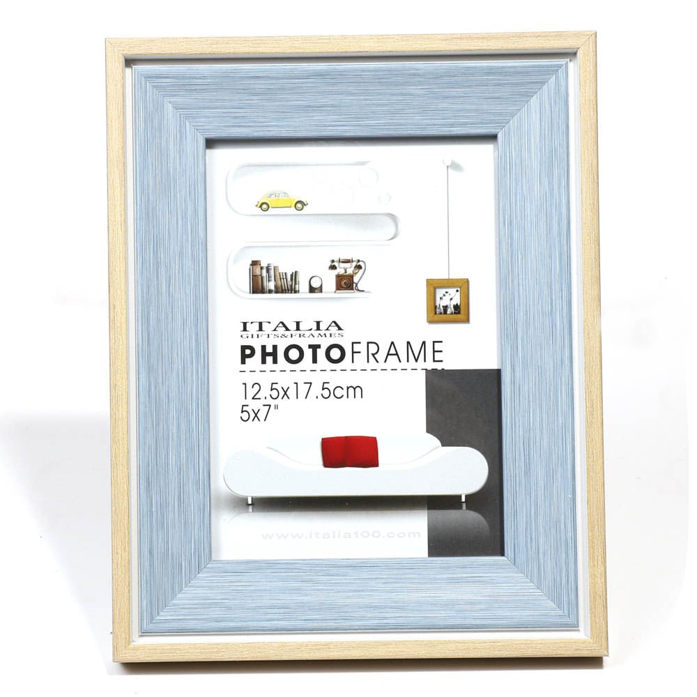 Portarretrato 5" x 7" Italia Gifts&Frames Marco Plástico