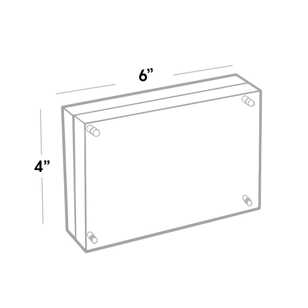 Portarretrato Acrílico Con Iman 4X6Plg Transparente - Home Elengace - Titan.com.pa - 2100000140244