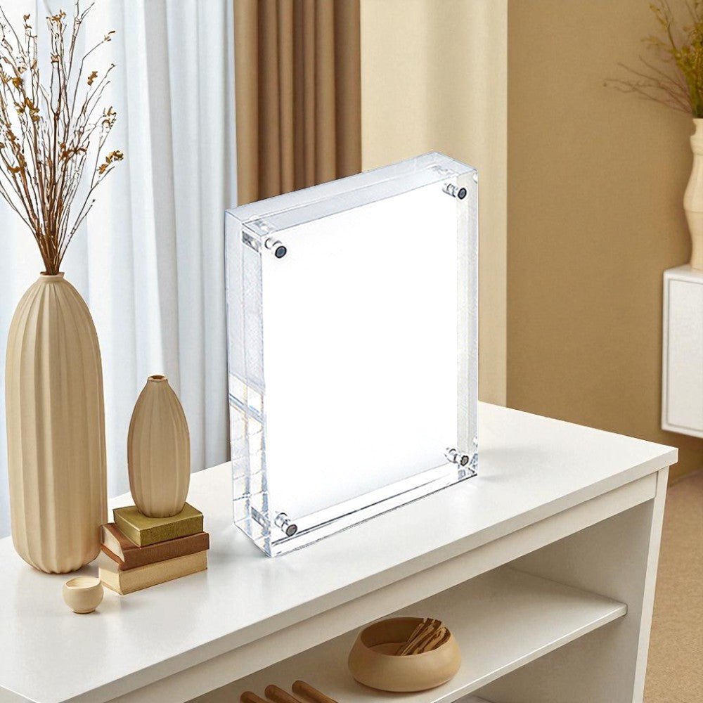 Portarretrato Acrílico Con Iman 4X6Plg Transparente - Home Elengace - Titan.com.pa - 2100000140244