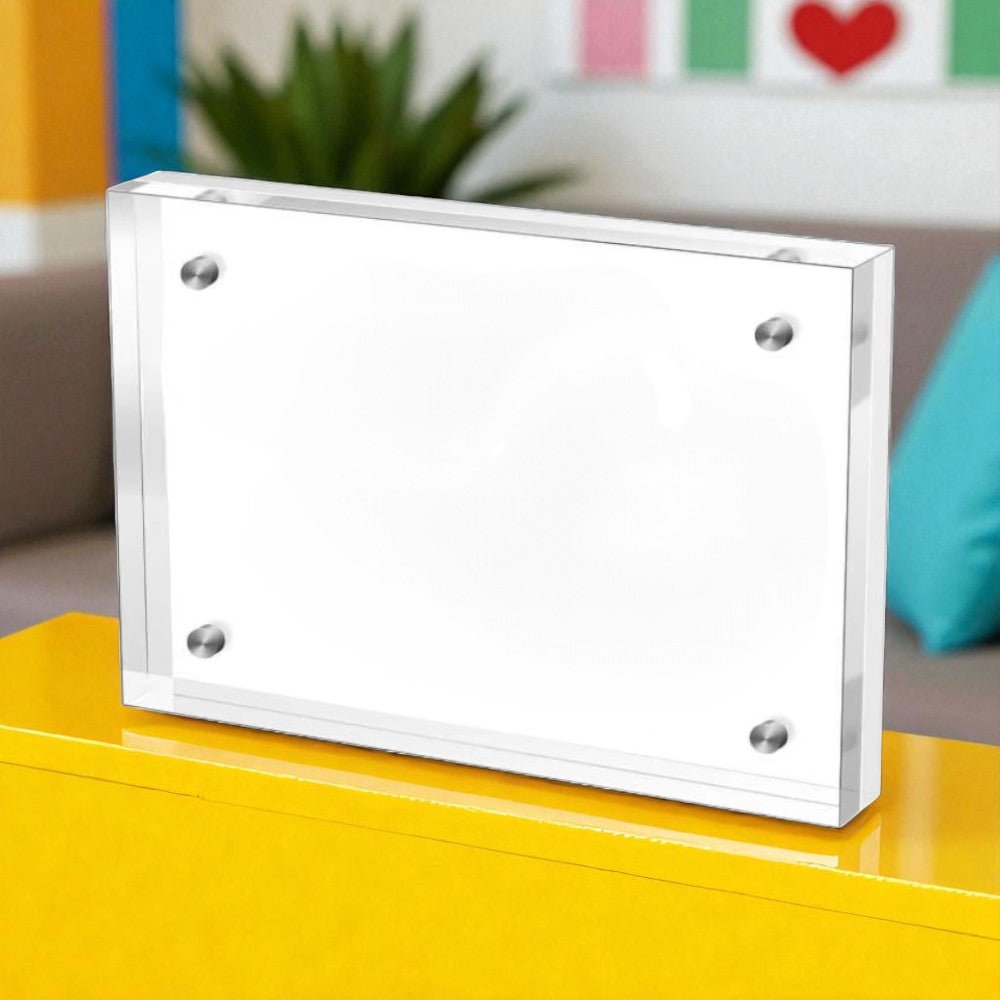 Portarretrato Acrílico Con Iman 5X7Plg Transparente - Home Elengace - Titan.com.pa - 2100000544295