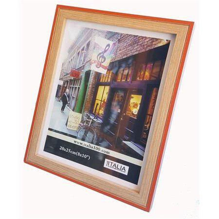 Portarretrato Italia Gif 8" X 10" M/Plástico Orange