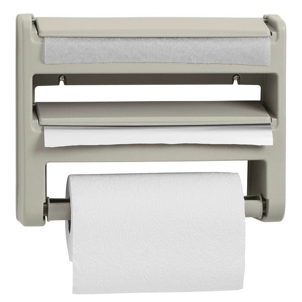 Portarrollo Triple De Cocina Rimax De Plástico