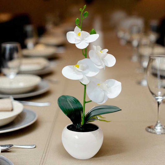 Pote Decorativo Con Orquidea Home Elegance 30 cm - Surtido - Home Elegance - Titan.com.pa - 2100000790524