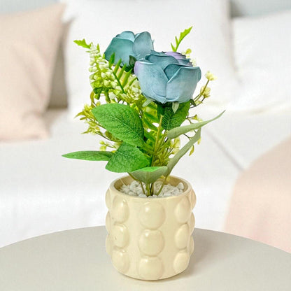 Pote Decorativo Con Rosa Home Elegance 3.4" / Surtido - Home Elegance - Titan.com.pa - 2100000336739