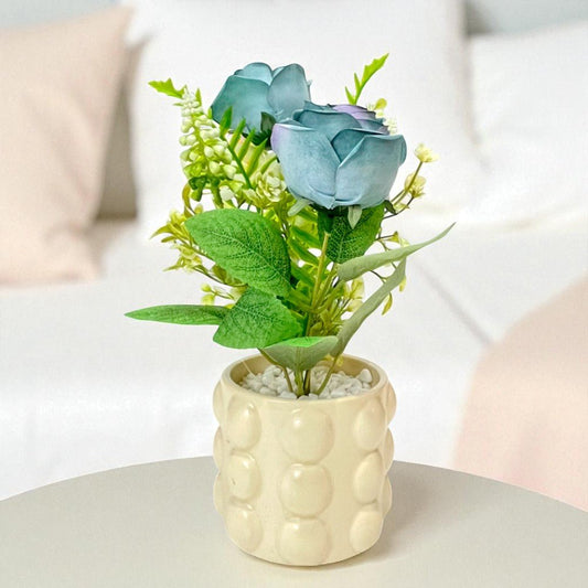 Pote Decorativo Con Rosa Home Elegance 3.4" / Surtido - Home Elegance - Titan.com.pa - 2100000336739