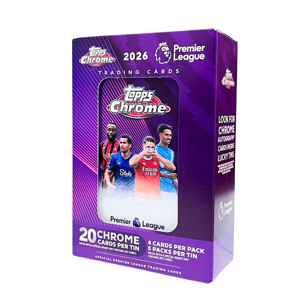 Premier League Chrome 2026 Tin-Topps - Topps - Titan.com.pa - 5053307078697