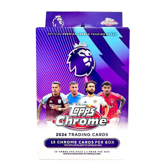 Premier League Topps Chrome 2026 / Hanger Pack - Topps - Titan.com.pa - 5053307078666