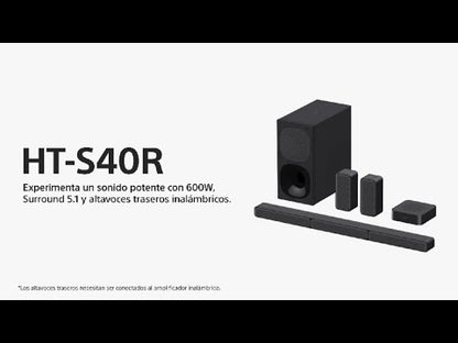 Teatro En Casa Sony 5.1 Canales / HT-S40R / Con Parlantes