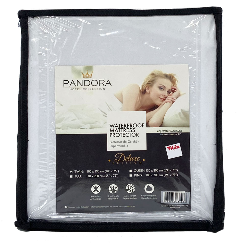 Protector de Colchón Impermeable Pandora Deluxe 40" x 75" - TWIN