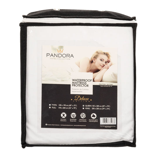 Protector de Colchón Pandora Impermeable Queen 150 cm x 200 cm