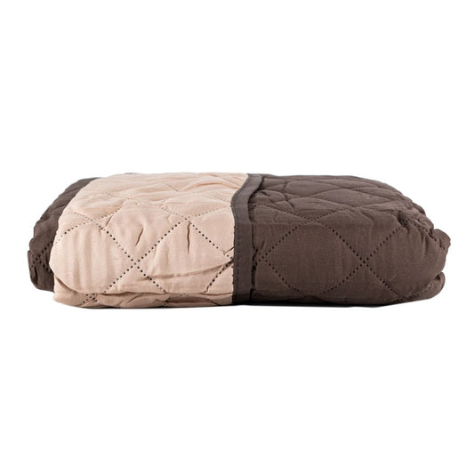 Protector de Sofá Kashi Home Reversible 1 Puestos - Chocolate