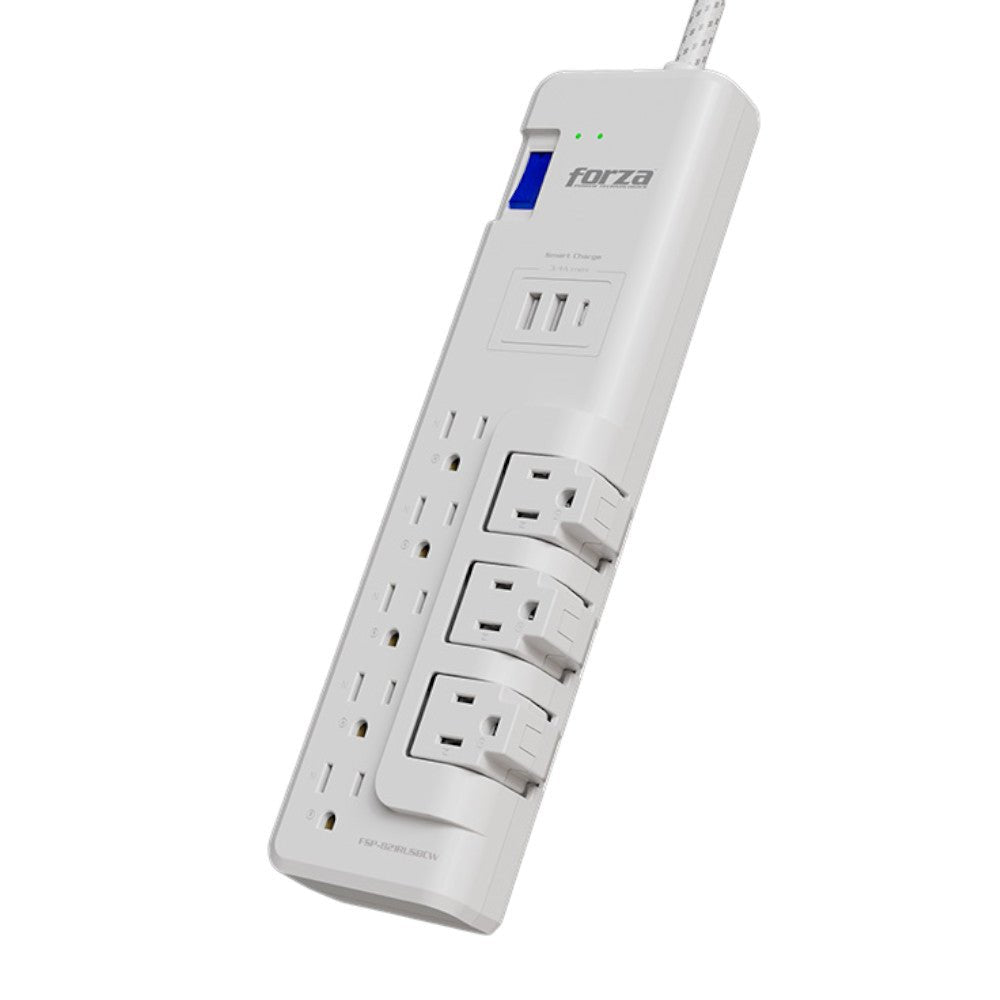 Protector de Voltaje Forza 110/220V / 2Usb - Forza - Titan.com.pa - 798302109612