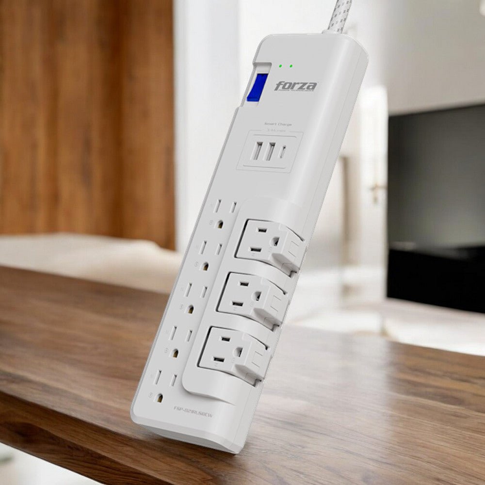 Protector de Voltaje Forza 110/220V / 2Usb - Forza - Titan.com.pa - 798302109612