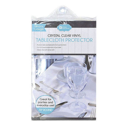 Protector Para Mesa Home Expressions Plástico Redondo 70"