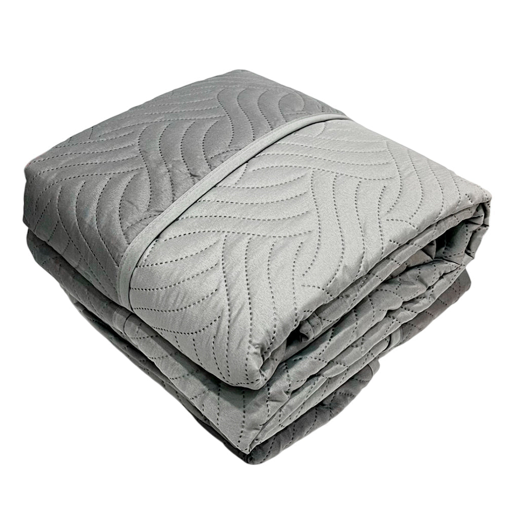 Protector Sofá Home Elegance - Reversible - Wave 3 Piezas / Grey-Charcoal - Home Elegance - Titan.com.pa - 2100000926473