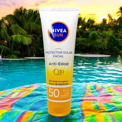 Protector Solar Facial Nivea Anti - Edad FPS - 50 50 ML - Nivea - Titan.com.pa - 4005900935847