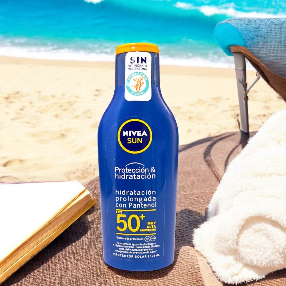 Protector Solar Protección & Hidratación Nivea FPS - 50 125 ML - Nivea - Titan.com.pa - 4005800101205
