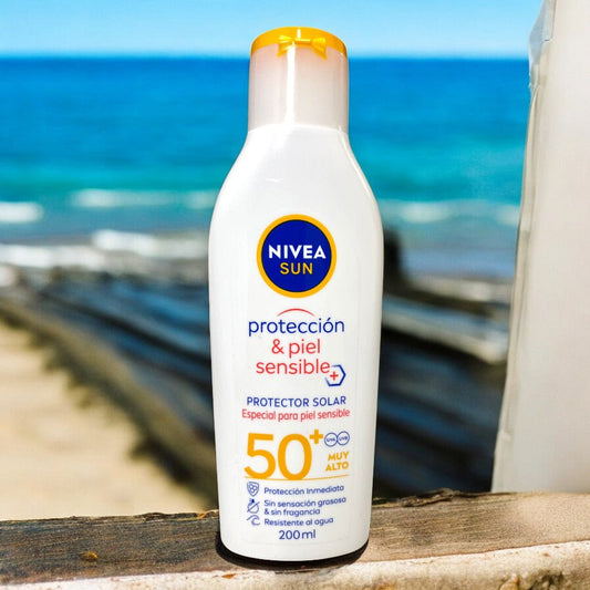 Protector Solar Protección & Piel Sensible Nivea FPS - 50 200 ML - Nivea - Titan.com.pa - 4005900259974