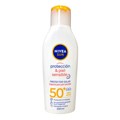 Protector Solar Protección & Piel Sensible Nivea FPS - 50 200 ML - Nivea - Titan.com.pa - 4005900259974